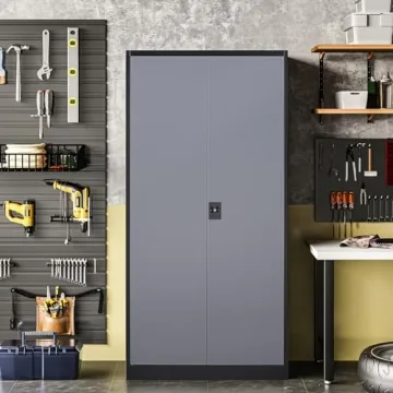 Sturdy Anxxsu Metal Storage Cabinet - Secure & Spacious