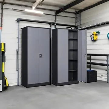 Sturdy Anxxsu Metal Storage Cabinet - Secure & Spacious