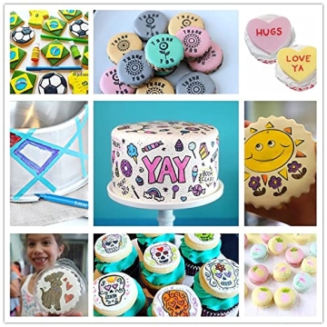 Edible Food Coloring Pens for Creative Cookie Decorating