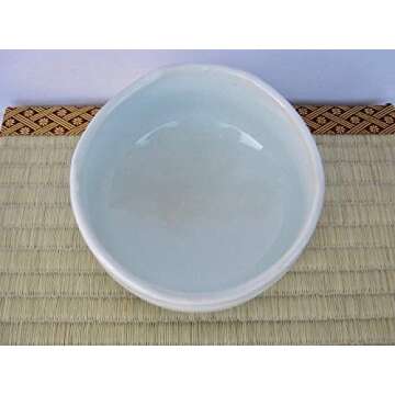 Matcha Bowl 4.53 Inches Diameter Japanese Tea Cup for Tea Ceremony Made in Japan White M5913032