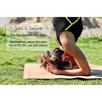 Eco-Friendly Cork Yoga Mat for Hot Yoga Lovers