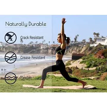 Eco-Friendly Cork Yoga Mat for Hot Yoga Lovers