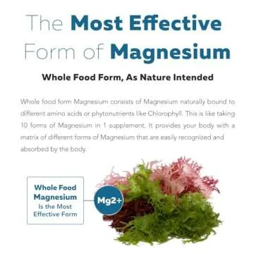 Organic Magnesium Supplement for Sleep & Energy Enhancement