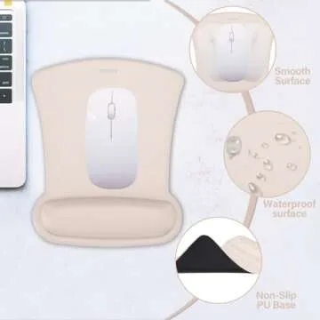 Ergonomic MOSISO Wrist Rest Support Set for Comfort