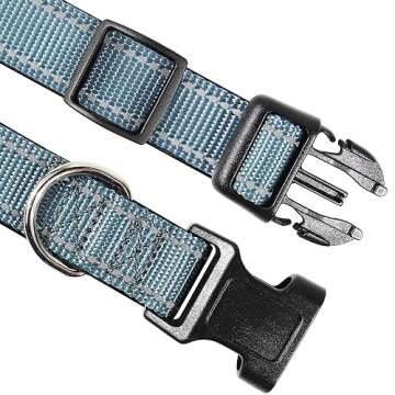 Joytale Reflective Dog Collar - Stylish, Comfortable & Safe