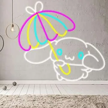 Cinnamorol Neon Sign - Kawaii LED Light for Parties