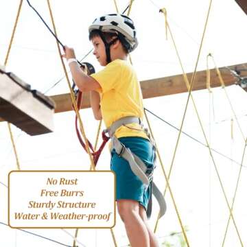 2.52 x 1.34 inches 6 Pcs Brass Screw Lock Keychain, Durable Brass Screw Lock Clip Key Chain Ring Durable Simple Brass Keychain Holder Brass Key Ring Simple Style Car keychain for Men Women Gold