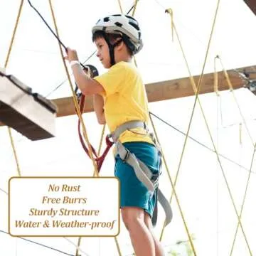 2.52 x 1.34 inches 6 Pcs Brass Screw Lock Keychain, Durable Brass Screw Lock Clip Key Chain Ring Durable Simple Brass Keychain Holder Brass Key Ring Simple Style Car keychain for Men Women Gold