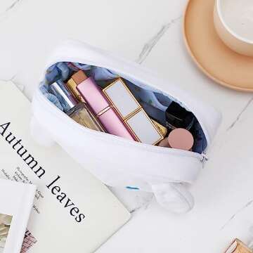 U-CHYTY Cartoon Makeup Bag Anime Plush Cosmetics Case Pink Kitty Pencil Case Kitty Capacity Bag for Women Girl, Bag-04, Fashion, Bag-04, Fashion