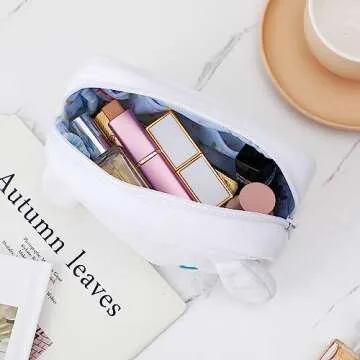 U-CHYTY Cartoon Makeup Bag Anime Plush Cosmetics Case Pink Kitty Pencil Case Kitty Capacity Bag for Women Girl, Bag-04, Fashion, Bag-04, Fashion