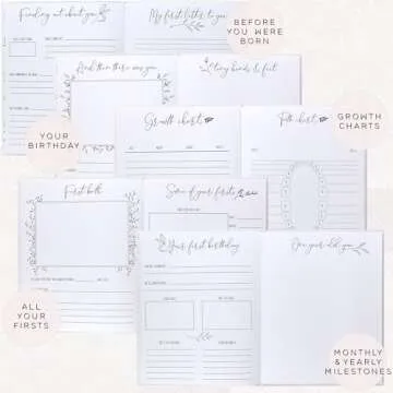 Minimalist Baby Memory Book - Heartfelt Keepsake for Families