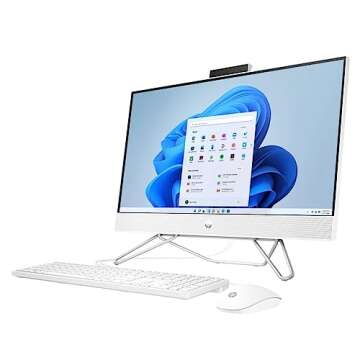 HP 2024 All-in-One Desktop with 23.8" Touchscreen and Intel Core i3