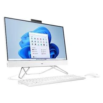 HP 2024 All-in-One Desktop with 23.8" Touchscreen and Intel Core i3