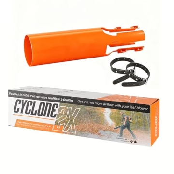 Leaf Blower Air Booster Turbo Nozzle for Powerful Cleanup