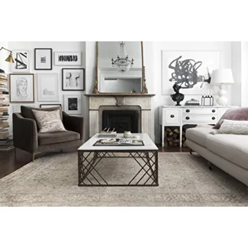 Loloi II Loren Sand/Taupe 8'-4" x 11'-6" Area Rug