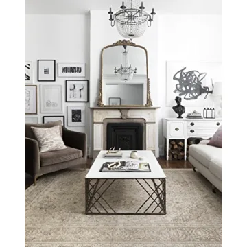 Loloi II Loren Sand/Taupe 8'-4" x 11'-6" Area Rug