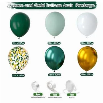 BBeipulas Jungle Balloon Arch Kit for Celebrations