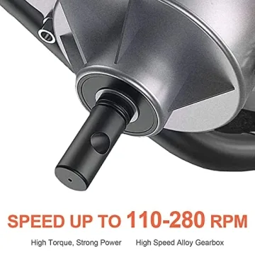 Powerful EPA Certified 52CC Post Hole Digger with Bits