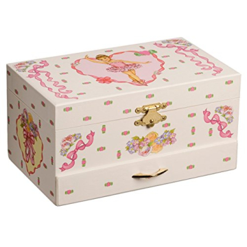 Charming Ballet-Themed Jewelry Box for Little Girls