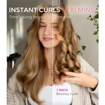 TYMO Automatic Rotating Curling Iron for Effortless Waves