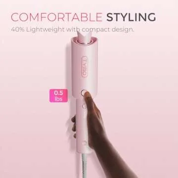 TYMO Automatic Rotating Curling Iron for Effortless Waves