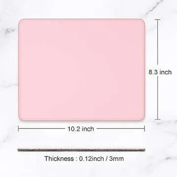 Hsurbtra Premium-Textured Mouse Pad: Anti-Slip & Waterproof