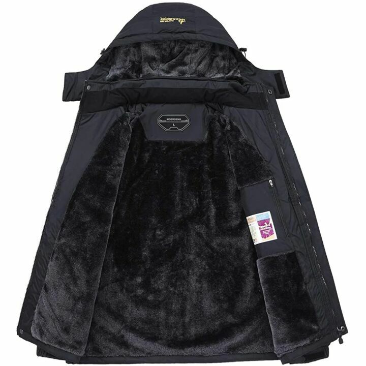 MOERDENG Women's Waterproof Ski Jacket for Winter