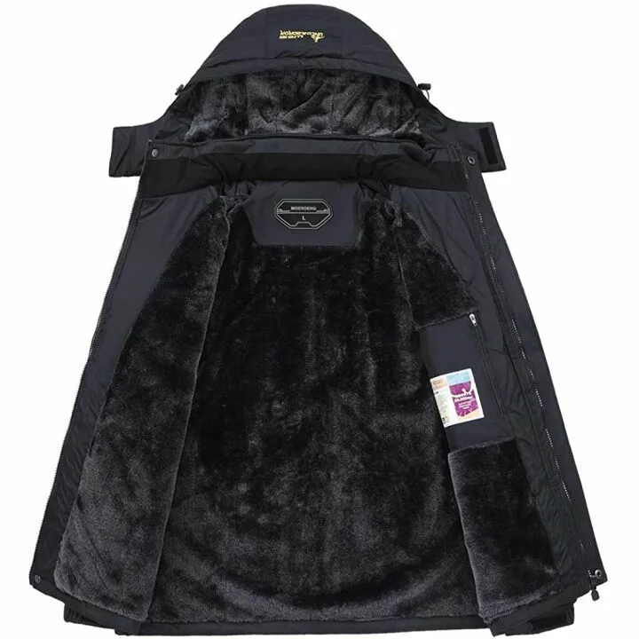 MOERDENG Women's Waterproof Ski Jacket for Winter