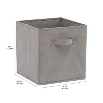 Versatile Storage Solutions - Amazon Basics Fabric Cubes Organizer