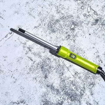 Bed Head Curlipops .5” Tourmaline Ceramic Skinny Pop™ Styling Iron | Clamp-Free Curling Wand | for Tight, Bouncy Curls (1/2 Inch)