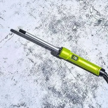 Bed Head Curlipops .5” Tourmaline Ceramic Skinny Pop™ Styling Iron | Clamp-Free Curling Wand | for Tight, Bouncy Curls (1/2 Inch)