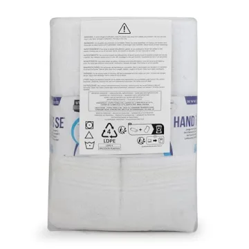 Utopia Towels [6 Pack Premium Hand Towels Set, (16 x 28 inches) 100% Ring Spun Cotton, Ultra Soft and Highly Absorbent 600GSM Towels for Bathroom, Gym, Shower, Hotel, and Spa (White)