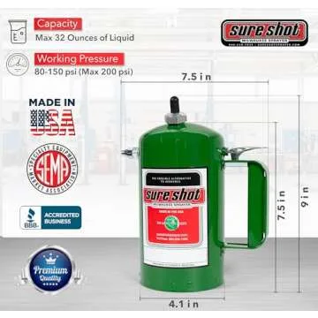 SURE SHOT A1000G Refillable Pressurized Sprayer - 32oz