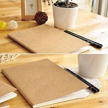 Owevvin 24 Pack A5 Journals Durable Lined Notebooks