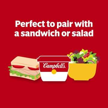 Campbell's Creamy Tomato Soup, 7 Oz Bowls - Pack of 4