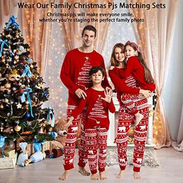 Oriental eLife Matching Christmas Pjs For Family,Elf Pajamas Christma Sets,Xmas Holiday Family Sleep...