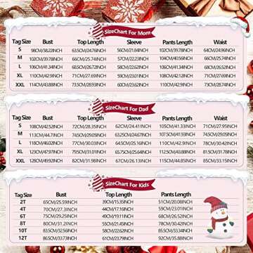 Oriental eLife Matching Christmas Pjs For Family,Elf Pajamas Christma Sets,Xmas Holiday Family Sleepwear Outfits Women Men Red