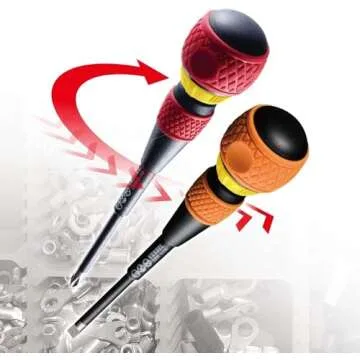 VESSEL BALL GRIP Ratchet Screwdriver with Magnetic Tip