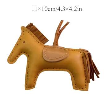 jeunecheval Cute Bag Pendant for Women Purse Car Keychain Handmade Accessory