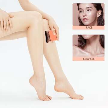 Orybot Self Tan Brush-Kabuki Brush for Body,Sunscreen Tanning Brush,Blusher,Shadow,Powder,Bronzer and Foundation Self Tanner Brush,Makeup Brushes for Face and Body(Rose Gold)