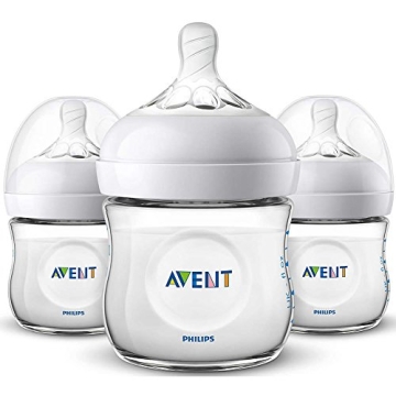 Philips AVENT Natural Baby Bottle Pack of 3 for Easy Feeding