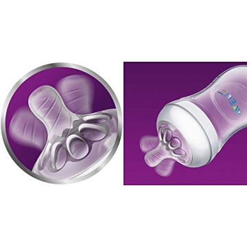 Philips AVENT Natural Baby Bottle Pack of 3 for Easy Feeding