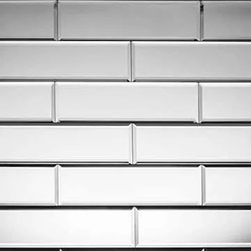 3x10 Beveled Mirror Backsplash Tiles for Home Design