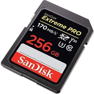 SanDisk 256GB SDXC Extreme Pro Memory Card Works with Sony Alpha a7 III Mirrorless Camera 4K V30 (SDSDXXY-256G-GN4IN) Plus (1) Everything But Stromboli (TM) 3.0 SD/Micro Card Reader