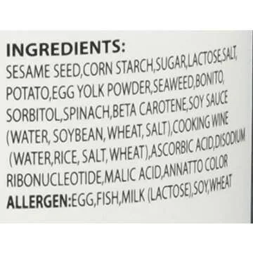 JFC Noritamago Furikake Rice Seasoning, 1.7 Ounce