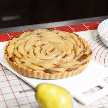 Fat Daddio's PFT-95 Round Fluted Tart Pan, 9.5 x 1 Inch