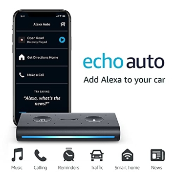 Echo Auto 1st Gen Hands-free Alexa Driving Assistant