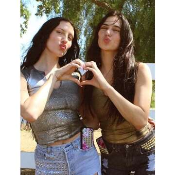 Wildflower Cases - Blue Floral with Gold Pyramid Case, Compatible with iPhone 12/12 Pro | Flowers, Pink, Gift, Cute, Trendy - Protective Bumper, 4ft Drop Test Certified, Women Owned Small Business