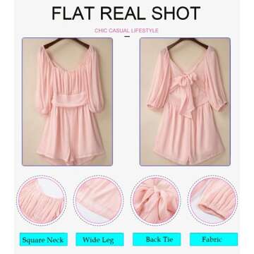 Dokotoo Girls Ruffle Romper - Stylish High Waist Jumpsuit