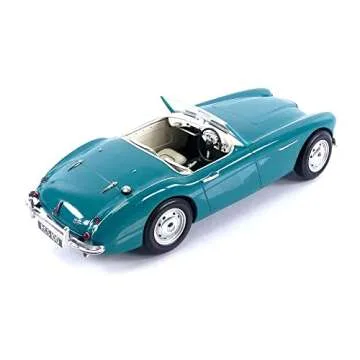 1959 Austin Healey 3000 Mk.1 Diecast Model by Norev - Green Specs